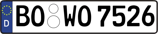 BO-WO7526