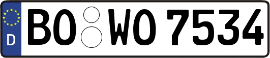 BO-WO7534