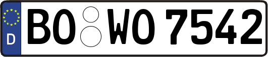 BO-WO7542