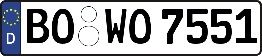 BO-WO7551