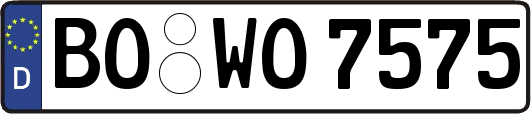 BO-WO7575