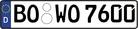 BO-WO7600