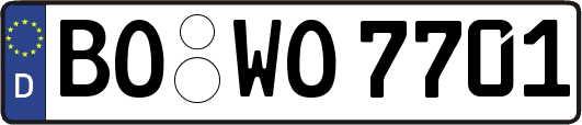 BO-WO7701