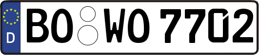 BO-WO7702
