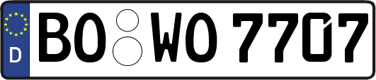 BO-WO7707