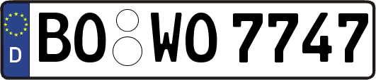 BO-WO7747