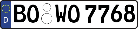BO-WO7768