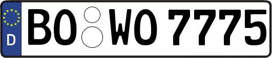 BO-WO7775