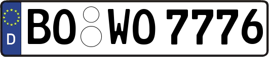 BO-WO7776