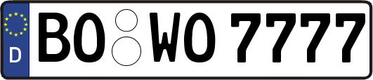 BO-WO7777