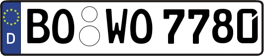 BO-WO7780