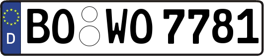 BO-WO7781