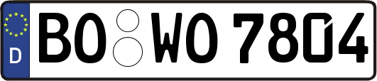 BO-WO7804