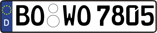 BO-WO7805