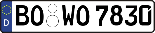 BO-WO7830