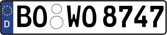 BO-WO8747