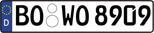 BO-WO8909