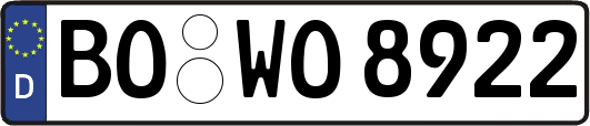 BO-WO8922
