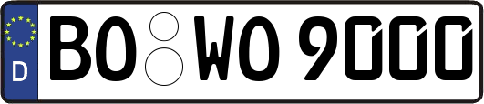 BO-WO9000