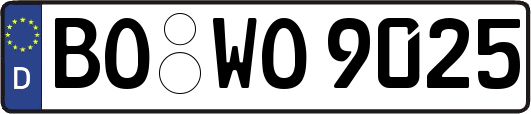 BO-WO9025
