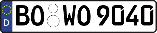 BO-WO9040