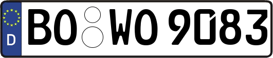 BO-WO9083