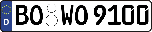 BO-WO9100