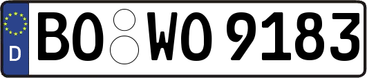 BO-WO9183