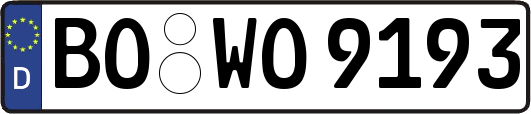 BO-WO9193