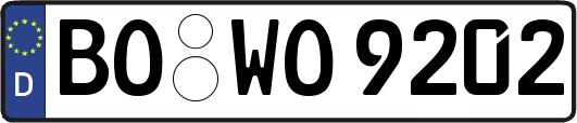 BO-WO9202