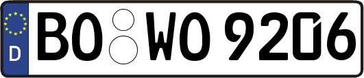 BO-WO9206