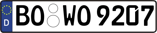 BO-WO9207