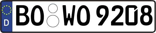 BO-WO9208