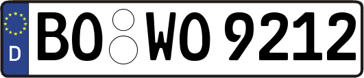 BO-WO9212