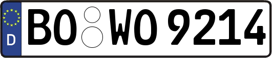 BO-WO9214