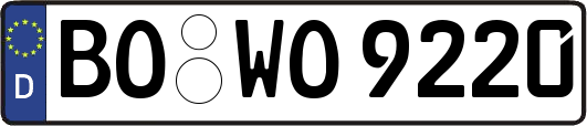 BO-WO9220
