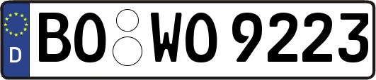 BO-WO9223