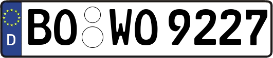 BO-WO9227