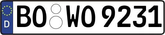 BO-WO9231