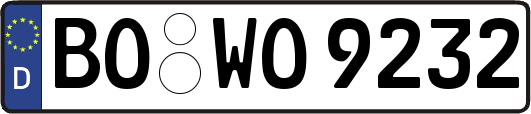 BO-WO9232
