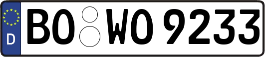 BO-WO9233