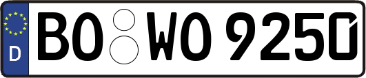 BO-WO9250