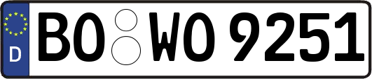 BO-WO9251