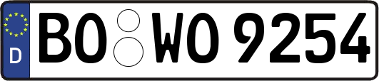 BO-WO9254