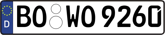 BO-WO9260