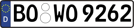 BO-WO9262