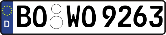 BO-WO9263