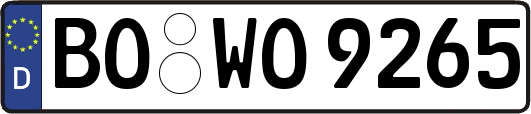 BO-WO9265