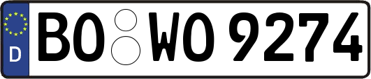 BO-WO9274