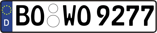 BO-WO9277